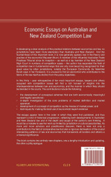Economic Essays on Australian and New Zealand Competition Law