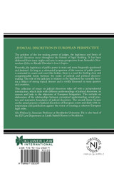 Judicial Discretion in European Perspective Judicial Discretion in European Perspective