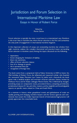 Jurisdiction and Forum Selection in International Maritime Law