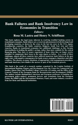Bank Failures and Bank Insolvency Law in Economies in Transition Bank Failures and Bank Insolvency Law in Economies in Transition