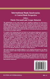 International Bank Insolvencies, A Central Bank Perspective