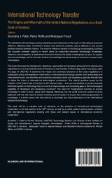 International Technology Transfer, The Origins and Aftermath of the United Nations Negotiations on a Draft Code of Conduct