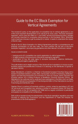 Guide to the EC Block Exemption for Vertical Agreements Guide to the EC Block Exemption for Vertical Agreements