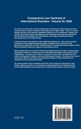 Comparative Law Yearbook of International Business 2000