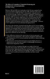 The Effects of Compulsory Competitive Tendering and European Law on Local Authorities