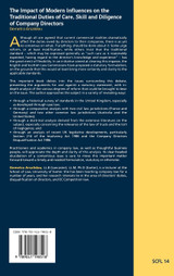 The Impact of Modern Influences on the Traditional Duties of Care, Skill and Diligence of Company Directors