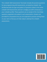 LinkedIn Skill Assessments Test Java Programming Questions for Practice - Technical Skills Quizzes