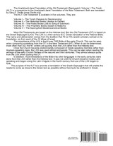 Analytical-Literal Translation of the Old Testament (Septuagint) - Volume One - The Torah