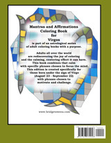 Mantras and Affirmations Coloring Book for Virgos