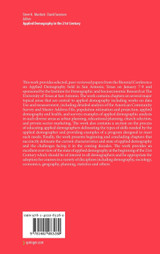 Applied Demography in the 21st Century Applied Demography in the 21st Century