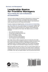 Leadership Basics for Frontline Managers
