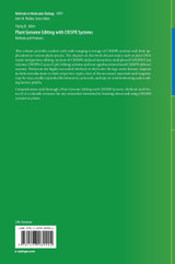 Plant Genome Editing with CRISPR Systems