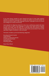 Learn Spanish For Beginners Easily & In Your Car!  Vocabulary Edition!