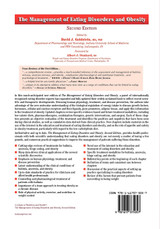 The Management of Eating Disorders and Obesity The Management of Eating Disorders and Obesity