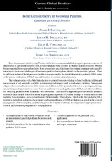 Bone Densitometry in Growing Patients