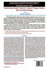 Transforming Growth Factor-Beta in Cancer Therapy, Volume I Transforming Growth Factor-Beta in Cancer Therapy, Volume I