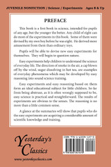 Easy Experiments in Elementary Science (Yesterday's Classics)