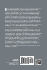 Human Resource Management Theory and Research on New Employment Relationships Human Resource Management Theory and Research on New Employment Relationships