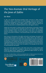 The Neo-Aramaic Oral Heritage of the Jews of Zakho