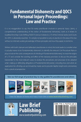 Fundamental Dishonesty and QOCS in Personal Injury Proceedings Fundamental Dishonesty and QOCS in Personal Injury Proceedings