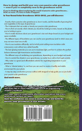 Year Round Solar Greenhouse