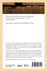 Dictionnaire général et raisonné des éléments créateurs de la langue française Dictionnaire général et raisonné des éléments créateurs de la langue française
