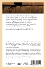 Commentaire sur l'Esprit des lois de Montesquieu Commentaire sur l'Esprit des lois de Montesquieu