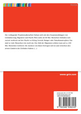 Über den Zusammenhang von Globalisierung, Migration und Flucht Über den Zusammenhang von Globalisierung, Migration und Flucht