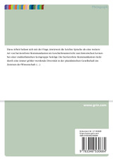 Die Anwendung von Leichter Sprache im Geschichtsunterricht