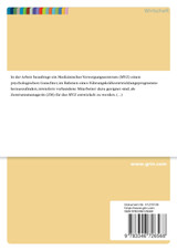 Führung und Führungskräfteentwicklung. Planung einer diagnostischen Untersuchung