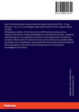 Sport in British Burmah, Assam and the Cassyah and Jyntiah Hills Sport in British Burmah, Assam and the Cassyah and Jyntiah Hills