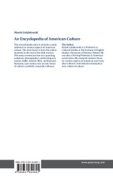 An Encyclopedia of American Culture An Encyclopedia of American Culture