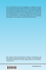 Die Zustaendigkeit zur Ordnung der Liturgie Die Zustaendigkeit zur Ordnung der Liturgie