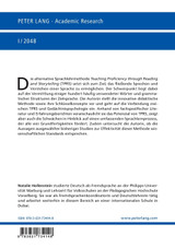 Die alternative Sprachlehrmethode TPRS (Teaching Proficiency through Reading and Storytelling) Die alternative Sprachlehrmethode TPRS (Teaching Proficiency through Reading and Storytelling)