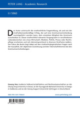 Das Problem der Zurechnung bei Gremiumsentscheidungen am Beispiel des § 266 StGB Das Problem der Zurechnung bei Gremiumsentscheidungen am Beispiel des § 266 StGB