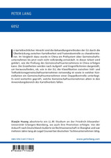 Gemeinschaftsunternehmen unter europaeischem und chinesischem Kartellrecht