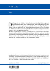 Analoges Recht in der digitalen Welt Analoges Recht in der digitalen Welt