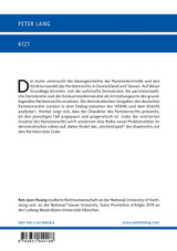 Die Entwicklung der Parteienrechtslehre Die Entwicklung der Parteienrechtslehre