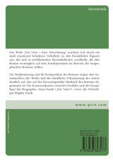 „Der Vater - Eine Abrechnung" von Niklas Frank. Eine Sonderform unter den biografischen Romanen?