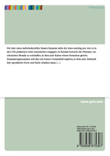 Der Multikulturalismus im kanadischen Bildungssystem