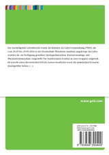 Laborbericht der Fertigungstechnik. Spritgießen, Extrudieren und Programmieren