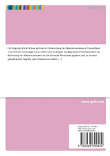 Entwicklung des Binnentourismus in der Bundesrepublik Deutschland seit 1945 Entwicklung des Binnentourismus in der Bundesrepublik Deutschland seit 1945