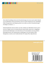 Herausforderungen an den Öffentlichen Dienst. Kompetenzen der zukünftigen Public Managerinnen und Manager im Bundesdienst