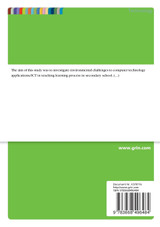 Environmental Challenges to Computer Technology Application in Teaching and Learning Process in Secondary Schools