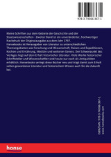 Kleine Schriften aus dem Gebiete der Geschichte und der Staatswissenschaften Kleine Schriften aus dem Gebiete der Geschichte und der Staatswissenschaften