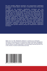 Improved Parametric and Nonparametric Classification Techniques