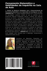 Pensamento Matemático e Habilidades de Inquérito na Sala de Aula Pensamento Matemático e Habilidades de Inquérito na Sala de Aula