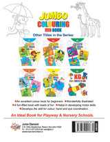 Jumbo Colouring Red  Book  for 4 to 8 years old  Kids | Best Gift to Children for Drawing, Coloring and Painting
