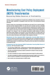 Manufacturing Cost Policy Deployment (MCPD) Transformation
