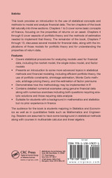 Introduction to Statistical Methods for Financial Models